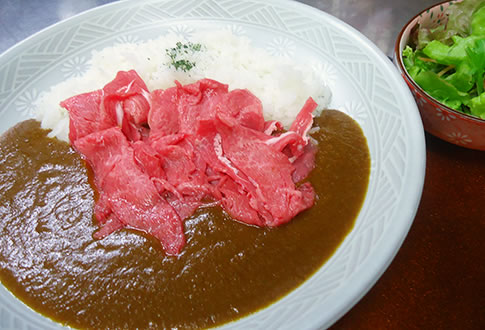 Curry rice with HIDA beef