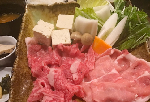 HIDA beef & HIDA pork SYABU-SYABU set