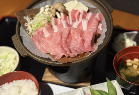 HIDA pork Loin slice HOUBA set(120g)