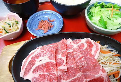 飛騨ぶた鉄板焼き御膳