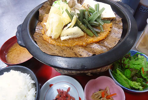 飛騨高山ほうば味噌御膳