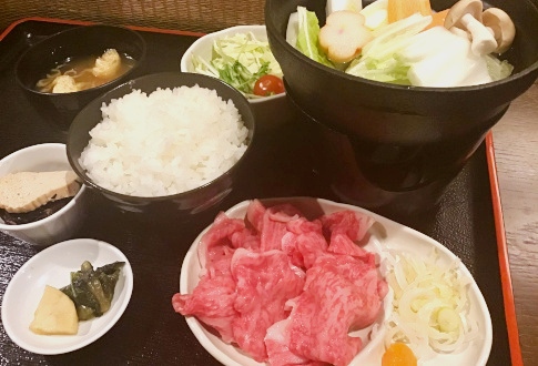 飛騨牛ロースしゃぶ御膳