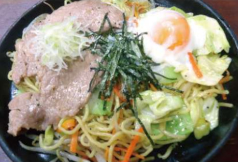 飛騨ぶた塩焼きそば